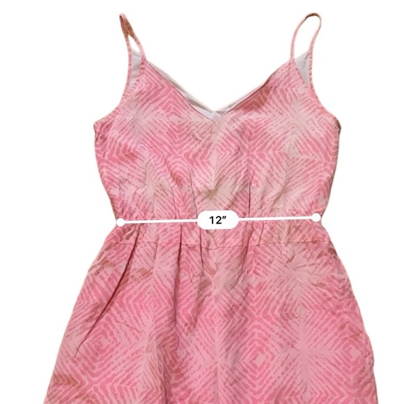 Amanda Uprichard Print Silk V-neck Spaghetti Strap Mini Dress - Picture 9 of 11